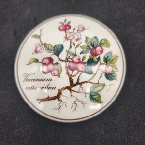 Villeroy & Boch Luxembourg Botanical Vaccinium Vitis-idaea Trinket Box w/Lid
